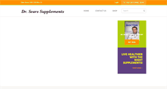 Desktop Screenshot of drsearssupplements.com